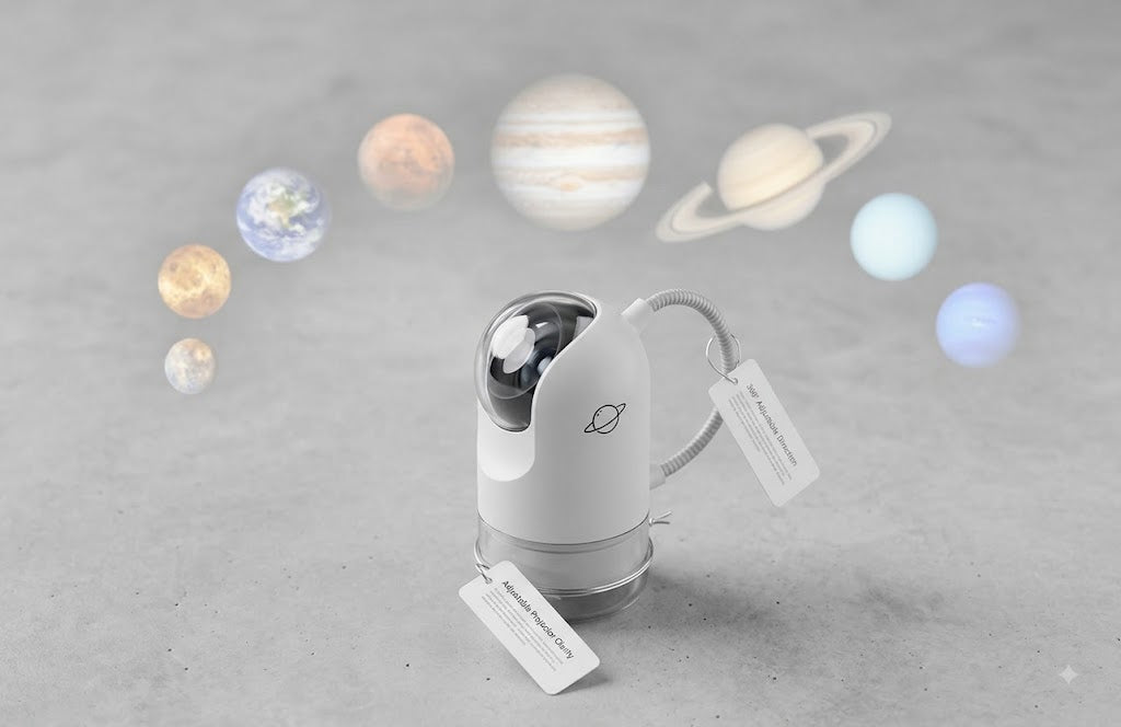 Galaxy Star & Planet LED Night Light Projector for Kids