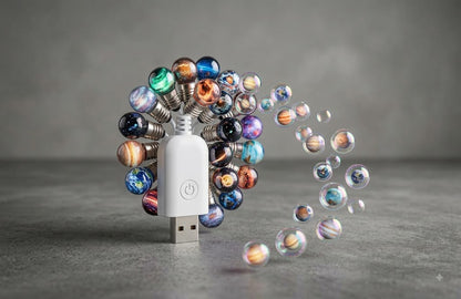 Galaxy Star & Planet LED Night Light Projector for Kids