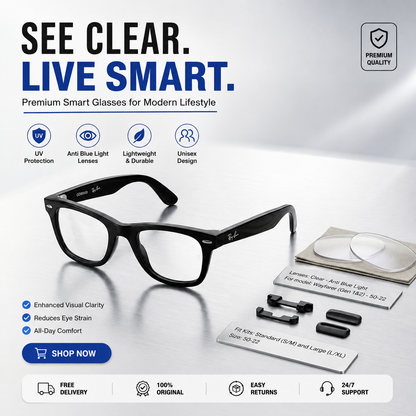 Meta Smart Glasses – Smart Technology, Stylish Look & Hands-Free Experience 😎✨