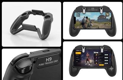 Ergonomic Portable Gaming Hand Grip – PUBG & Free Fire Trigger Grip